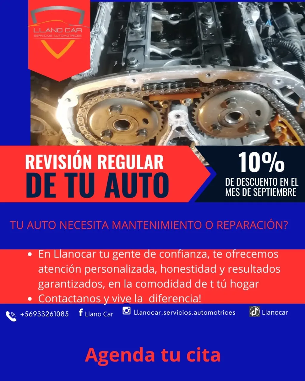 Cambio De Aceite Hyundai La Florida Express Mantenimiento Garantizadollanocar
