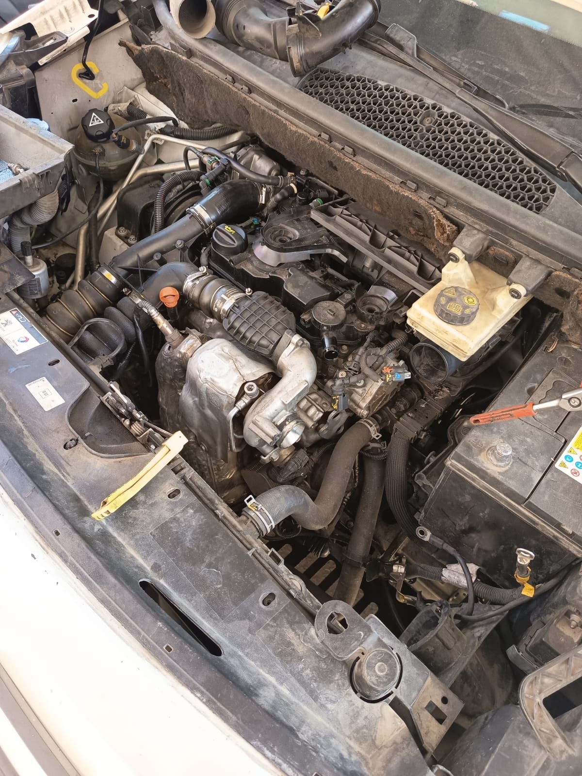 Servicio de emergencia en ruta