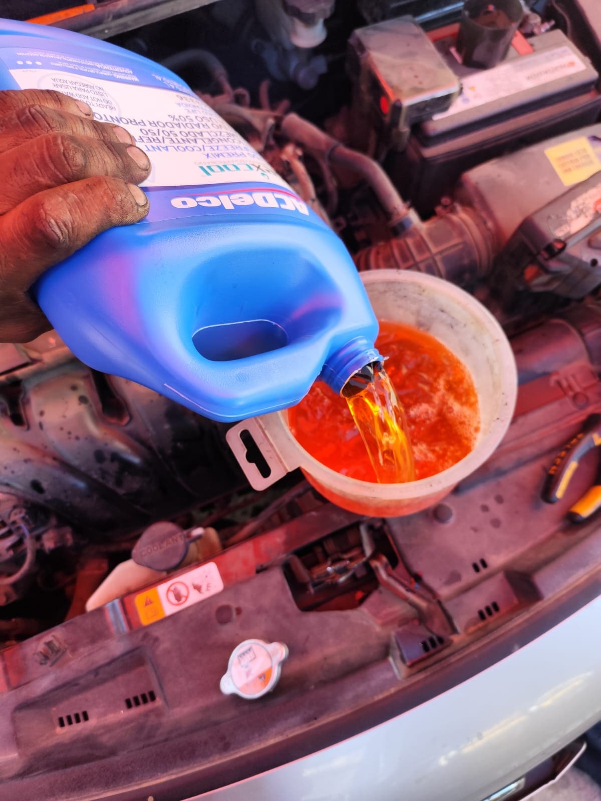 Reparación de sistema de inyección electrónica